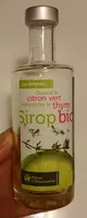 Mängden socker i Sirop bio jus défendu... Quand le citron vert rencontre le thym