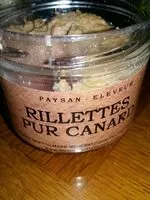 Mängden socker i Rillettes pur canard