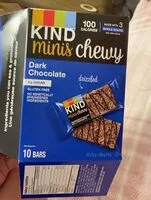 Mängden socker i Minis chewy dark chocolate