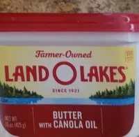 Mängden socker i Land O Lakes Butter with Canola oil