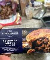 Mängden socker i Aberdeen Angus  steak pie