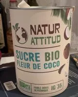 Mängden socker i Sucre bio fleur de coco