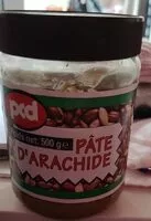 Mängden socker i Pâte d'arachide