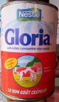 Mängden socker i Gloria Lait entier concentré non sucré