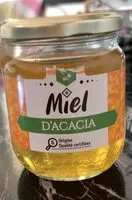 Mängden socker i Miel d’acacia