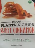 Mängden socker i Sweet plantain chips sweet cinnamon