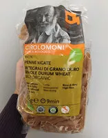 Mängden socker i Penne rigate integrali di grano duro