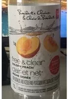 Mängden socker i Free & Clear, Golden Peach