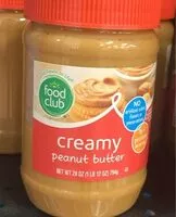 Mängden socker i creamy peanut butter