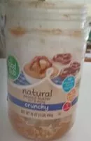 Mängden socker i Natural Crunchy Peanut Butter