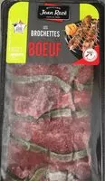 Mängden socker i Les brochettes BOEUF