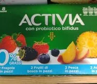 Mängden socker i Activia