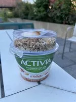 Mängden socker i Activia mix &go