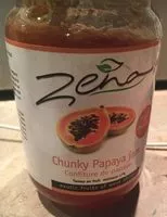 Mängden socker i Confiture papaye