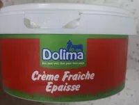 Mängden socker i crème fraîche épaisse