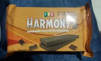 Mängden socker i harmony gaufrette fourrée au chocolat