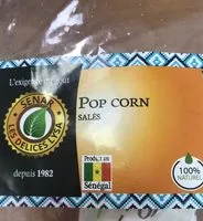 Mängden socker i Pop corn salé