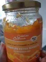 Mängden socker i Confiture extra mangue
