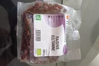 Mängden socker i Raisin Sultanine