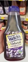 Mängden socker i Welch’s Natural Concord Grape