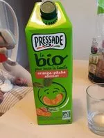 Mängden socker i Le bio orange pêche abricot
