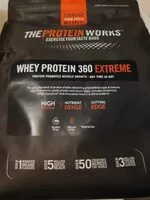 Mängden socker i Whey Protein 360 Extreme