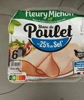 Mängden socker i Blanc de poulet -25% de sel