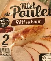 Mängden socker i Filet de poulet