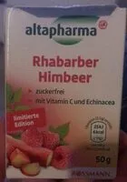 Mängden socker i Rhabarber Himbeer