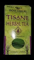 Mängden socker i Bois Cheri Herbal Tea Lemon Grass 25 Tea Bags