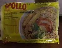 Mängden socker i Apollo Chicken & Corn Flavour Noodles