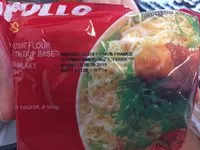 Mängden socker i Nouilles instantanées poulet Apollo