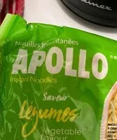 Mängden socker i Apollo nouilles