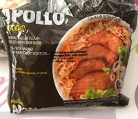 Mängden socker i Nouilles instantanees saveur boeuf