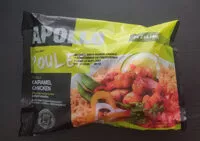 Mängden socker i Nouilles instantanées saveur poulet au caramel