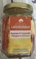 Mängden socker i Confiture ananas & cannelle