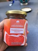 Mängden socker i Confiture Pamplemousse