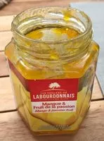 Mängden socker i Confiture mangue & fruit de la passion