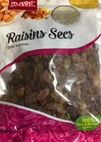 Mängden socker i Raisins secs