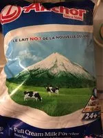 Mängden socker i Anchor Full Cream Milk Powder