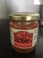Mängden socker i Pâte de piment cabri
