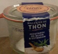 Mängden socker i Rillettes de thon moutarde de dijon et estragon