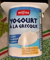 Mängden socker i Yogourt à la Grecque