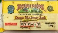 Mängden socker i QUESO MONTEREY CON JALAPEÑO