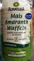 Mängden socker i Mais Amaranth Waffeln