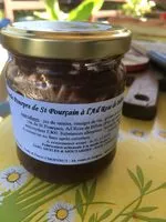 Mängden socker i Moutarde pourpre de St Pourçain à l’ail rose de Billom