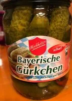 Mängden socker i Bayrische Gürkchen