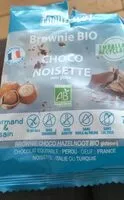 Mängden socker i Brownie Bio choco noisette