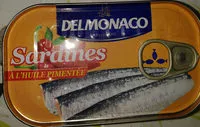 Mängden socker i Sardines à l'huiles pimentée