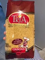 Mängden socker i Tria, Couscous Complet De Blé Dur